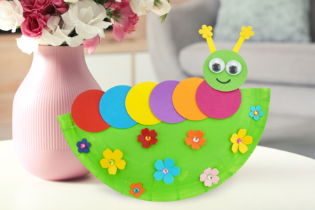Bertille the Little Caterpillar - 2 - Animal Crafts: Our Creative Ideas for Children - 10doigts.com - Animal Crafts: Our Creative Ideas for Children – 10doigts.fr