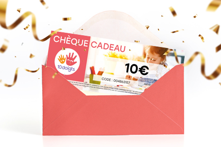 cheque regalo de 10 euros - Ideas de Regalos DIY Navidad – 10doigts.fr