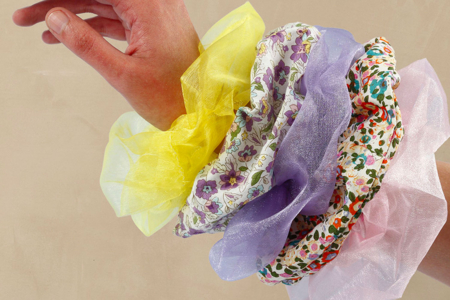 Tulle Fabric, Assorted Colors - 10 Rolls - 3 - Tulle - 10doigts.com - Tulle – 10doigts.fr