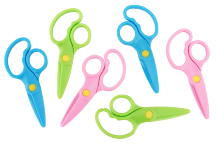 Tijeras de seguridad para niños - 6 Pares de tijeras - Tijeras – 10doigts.fr