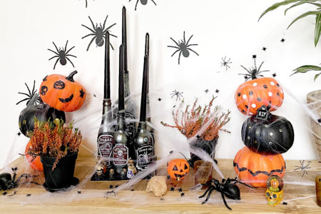 calabaza mesa - Soportes de Halloween para decorar – 10doigts.fr