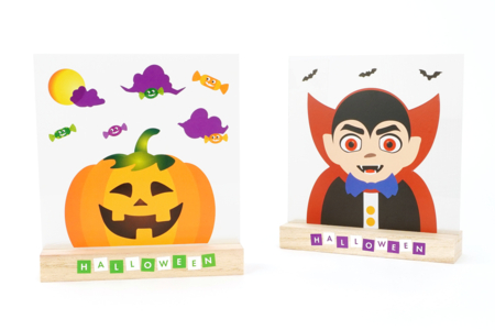 Glow-in-the-Dark Haunted Picture - 4 - Halloween Crafts - 10doigts.com - Halloween Crafts – 10doigts.fr