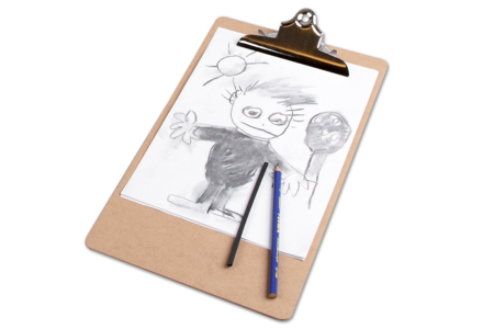 Clipboard - A4 Drawing Board - 4 - Drawing Accessories - 10doigts.com - Drawing Accessories: Essential Tools for Young Artists – 10doigts.fr