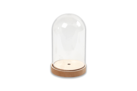 Bell and Wooden Base 12 cm - 1 - Snow globe, Bell - 10doigts.com - Snow globe, Bell – 10doigts.fr