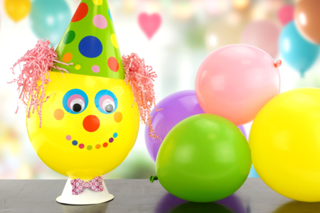 Bibou the Clown - 1 - Carnival, Mardi Gras Crafts - 10doigts.com - Carnival, Mardi Gras Crafts – 10doigts.fr