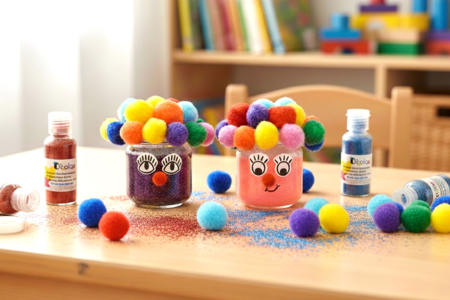 Ultra-fine Biodegradable Glitter - 6 Bottles - Sprinkle Glitters – 10doigts.fr