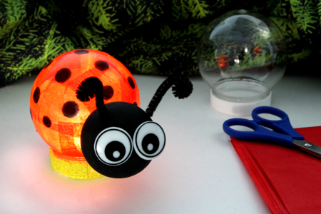 Light-Up Ladybug - 2 - Animal Crafts: Our Creative Ideas for Children - 10doigts.com - Animal Crafts: Our Creative Ideas for Children – 10doigts.fr