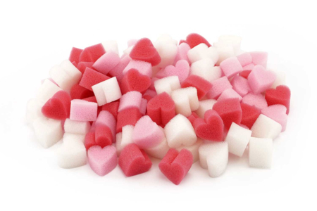 Corazones de espuma pegar - Decoraciones de corazones para crear con amor en el Día de la Madre – 10doigts.fr