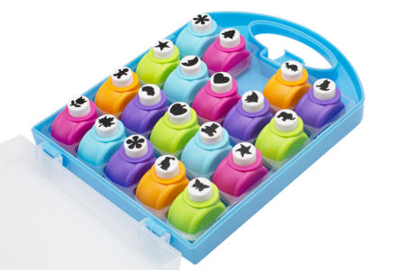 Set of Mini Punches - 19 Pieces - 1 - Fancy Punches - 10doigts.com - Fancy Punches – 10doigts.fr