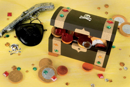Wooden Pirate Chest - 1 - DIY Home Decor Crafts - 10doigts.com - !! Old tutorials to delete !! – 10doigts.fr