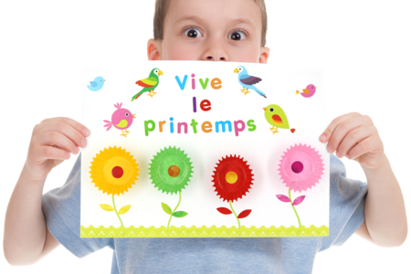 Thick White Paper, A4 Size - 10 Sheets - Reams of Paper – 10doigts.fr