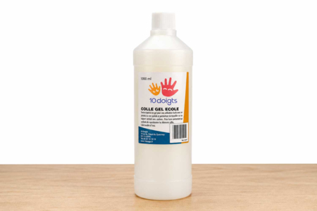 Colle Gel école - flacon de 1 litre - Pegamento Escolar – 10doigts.fr