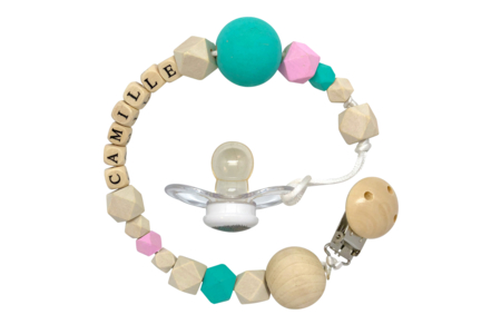 collar de sujeción de chupete - Broches – 10doigts.fr