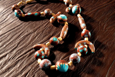 collar de fimo cañas chocolate - Pasta Fimo Soft – 10doigts.fr
