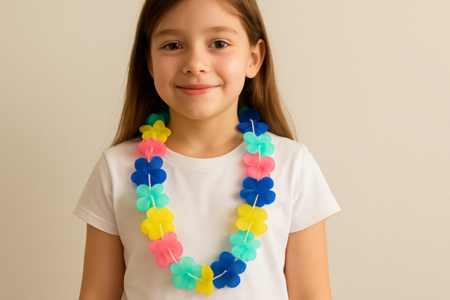 collier hawai - Actividades manuales Carnaval, Martes de Carnaval – 10doigts.fr
