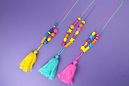 Abalorios de madera, colores y tamaños surtidos - 180 abalorios - Abalorios Madera – 10doigts.fr