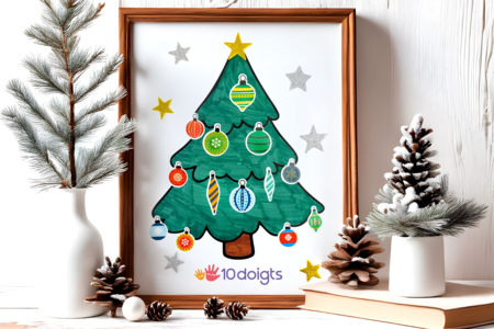 Christmas Stickers - 72 pcs - Christmas Stickers and Labels – 10doigts.fr