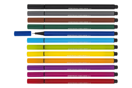 Fine Tip Markers - 12 Pieces - 1 - Fine Tip Markers - 10doigts.com - Fine Tip Markers – 10doigts.fr