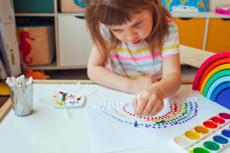 hisopo de pintura infantil - Tampones de espuma, esponjas – 10doigts.fr