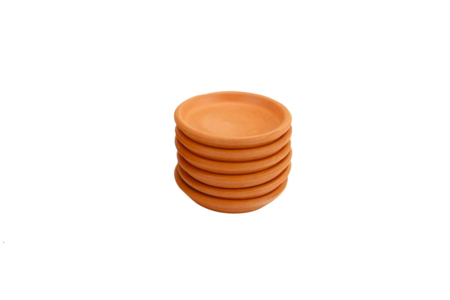 Cuencos de terracota 6,5 cm - 6 unidads - Soportes de cerámica para decorar – 10doigts.fr