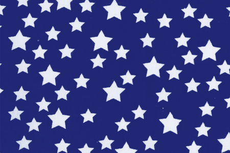 Cupón de tela de algodón impresa (43 x 53 cm) Estrellas sobre fondo azul - Telas en ofertas – 10doigts.fr