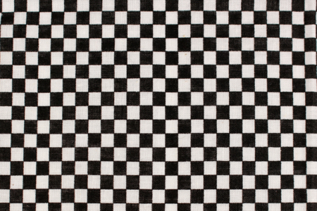 Checkerboard Printed Fabric Remnant - 43 x 53 cm - 1 - Fabric Coupons - 10doigts.com - Fabric Coupons – 10doigts.fr