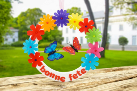 Flower Crown for Mother's Day - 1 - Mother's Day Crafts - 10doigts.com - Mother's Day Crafts – 10doigts.fr