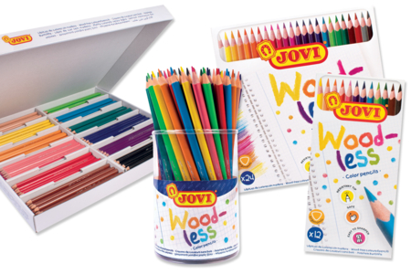 Woodless Colored Pencils Jovi - 1 - Colored Pencils - 10doigts.com - Colored Pencils – 10doigts.fr