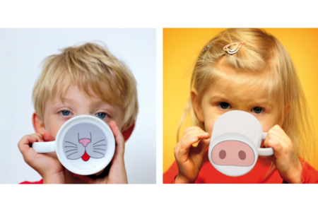 Mugs Kit + Animal Nose Stickers - 12 Pieces - 1 - Decorative Ceramic Supports - 10doigts.com - Decorative Ceramic Supports – 10doigts.fr