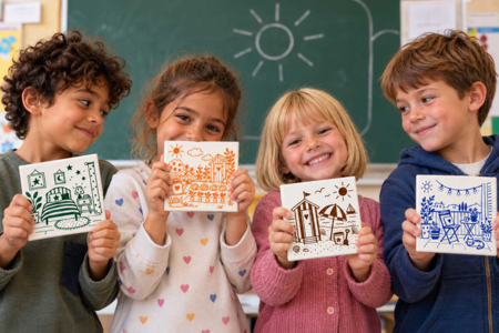creations on ceramic tiles - Decorative Ceramic Supports – 10doigts.fr