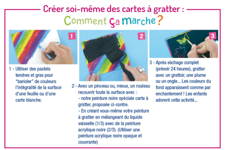 Create Scratch Cards - 3 - Rainbow Crafts: Creative Tutorials for All Ages - 10doigts.com - Rainbow Crafts: Creative Tutorials for All Ages – 10doigts.fr