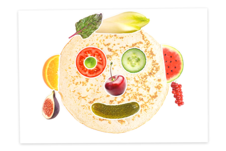 crepe para niños Chandeleur - Actividades manuales Carnaval, Martes de Carnaval – 10doigts.fr