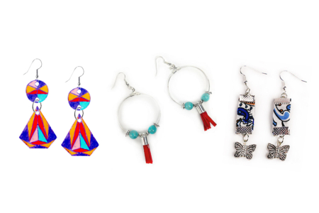 Silver Earring Hooks - 6 Pieces - 3 - Earrings - 10doigts.com - Earrings – 10doigts.fr