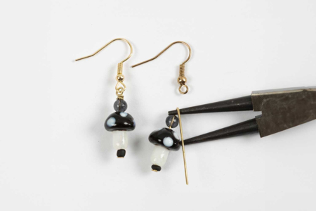 Pendientes de oro con perlas - Pendientes – 10doigts.fr