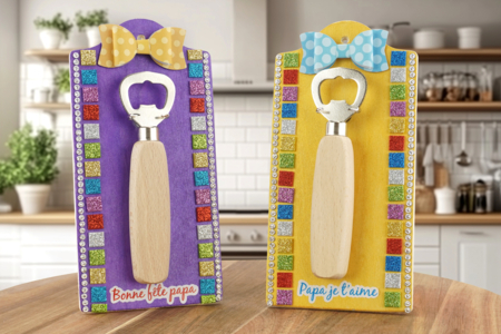 A Pretty Bottle Opener for Father's Day - 1 - Father's Day Crafts - 10doigts.com - Father's Day Crafts – 10doigts.fr