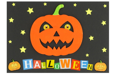 Deco calabaza Madera Halloween - Soportes de Halloween para decorar – 10doigts.fr