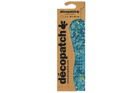 decopatch escamas azules - Papel DECOPATCH – 10doigts.fr