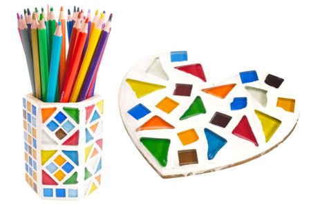 decoración mosaicos en vidrio - Mosaicos de vidrio – 10doigts.fr