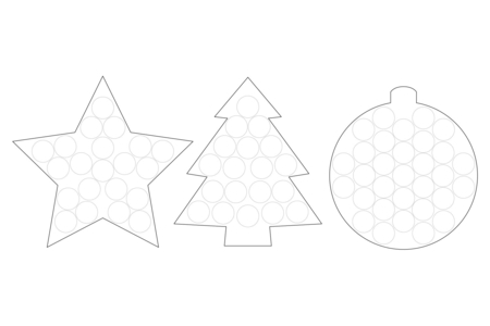 décorations playmais - Christmas Creative Kits for Children – 10doigts.fr