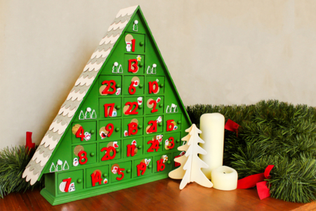 Glitter Tree Stickers - 25 pcs - 4 - Christmas Stickers and Labels - 10doigts.com - Christmas Stickers and Labels – 10doigts.fr