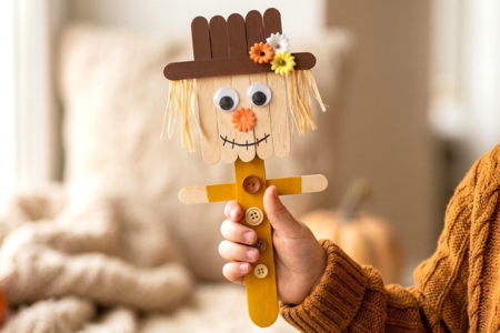 DIY Scarecrow Autumn Activity - Autumn Crafts – 10doigts.fr