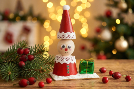 DIY lutin Noël - Actividades manuales personajes de Navidad – 10doigts.fr