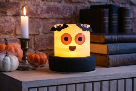 DIY photophore halloween activités enfants - Actividades manuales Halloween – 10doigts.fr