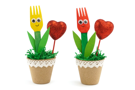 DIY Tulip Gift for Mother's Day - Mother's Day Crafts – 10doigts.fr