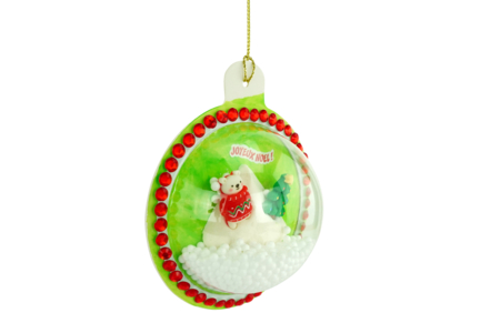 Dômes transparentes adhesivas NAVIDAD - Plástico Transparente – 10doigts.fr