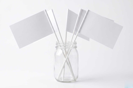 drapeau blancs - Fun Kits – 10doigts.fr