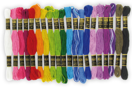 Thread for Friendship Bracelets - Colors of Your Choice - 12 - Brazilian Bracelet - 10doigts.com - Brazilian Bracelet – 10doigts.fr