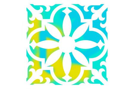 plantilla serigrafía azulejos - Plantilla friso – 10doigts.fr