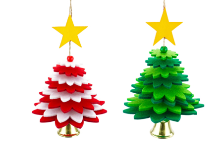 Felt Christmas Tree Ornaments Kit - 6 Pieces - 1 - Christmas Creative Kits for Children - 10doigts.com - Christmas Creative Kits for Children – 10doigts.fr