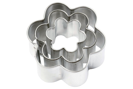 Flower Cookie Cutters - 3 Pieces - 1 - Creative Cookie Cutters for Kids - 10doigts.com - Creative Cookie Cutters for Kids – 10doigts.fr